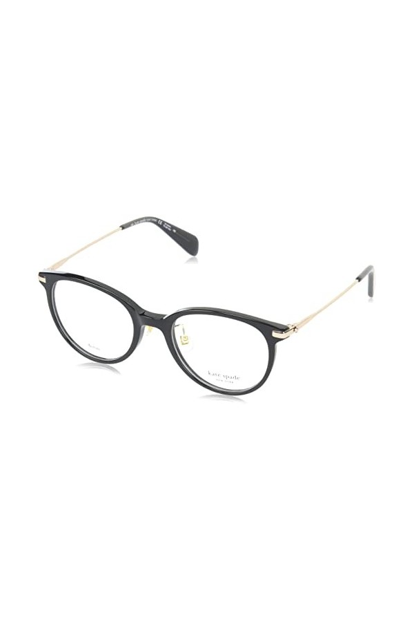 Kate Spade Milani/f Sunglasses, 807/19 Black, 49 Unisex