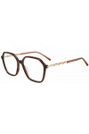 Escada Vesd54 Lunettes de Soleil, Noir Brillant, 55 Femme