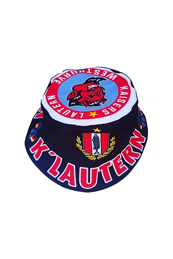 Generisch Kaiserslautern Chapeau de soleil 3.0, Kaiserslautern Chapeau de pêcheur, rouge bordeaux, 59