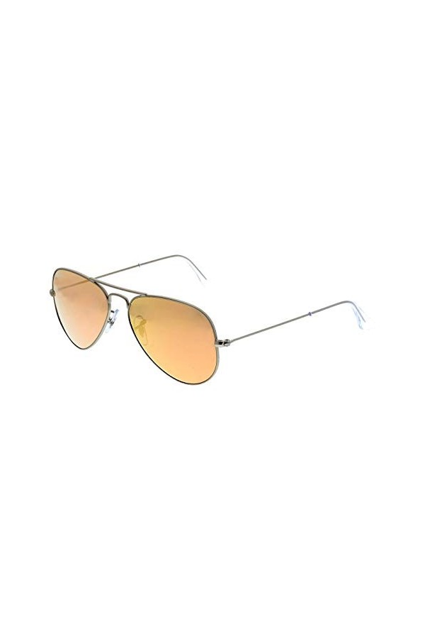 RAY BAN - 3025 - Lunettes de soleil mixte, matte silver