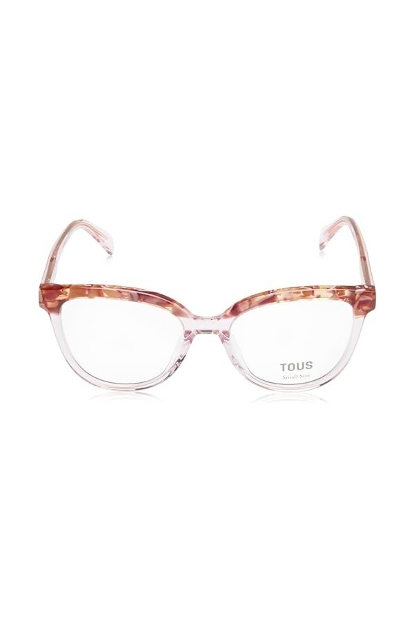 TOUS Eyeglass Frame Vtob93v Shiny Transp.Pink 50/17/135 Femme Lunettes de Soleil