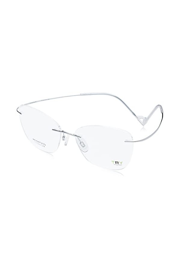 TRY FLEXILIS TY1010V, Lunettes de soleil Femme, silver, 55