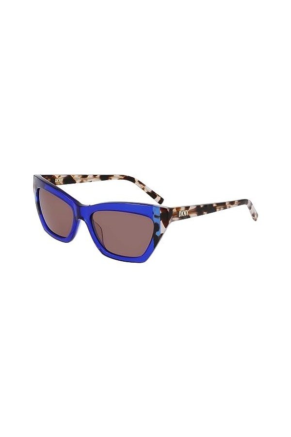 Dkny DK547S Sunglasses, 425 Cobalt/Bone Tortoise, Taille Unique Unisex