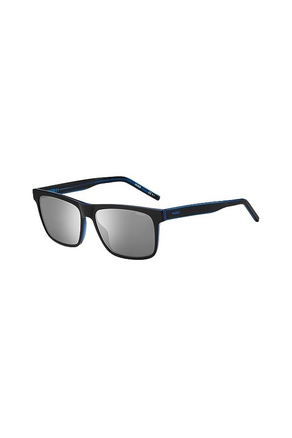 Hugo Boss HG 1242/s Sunglasses, D51/DC Black Blue, 56 Unisex