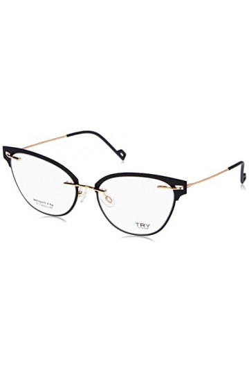 try Aetherium II Ty996v Lunettes de Soleil, Doré, 53 Femme