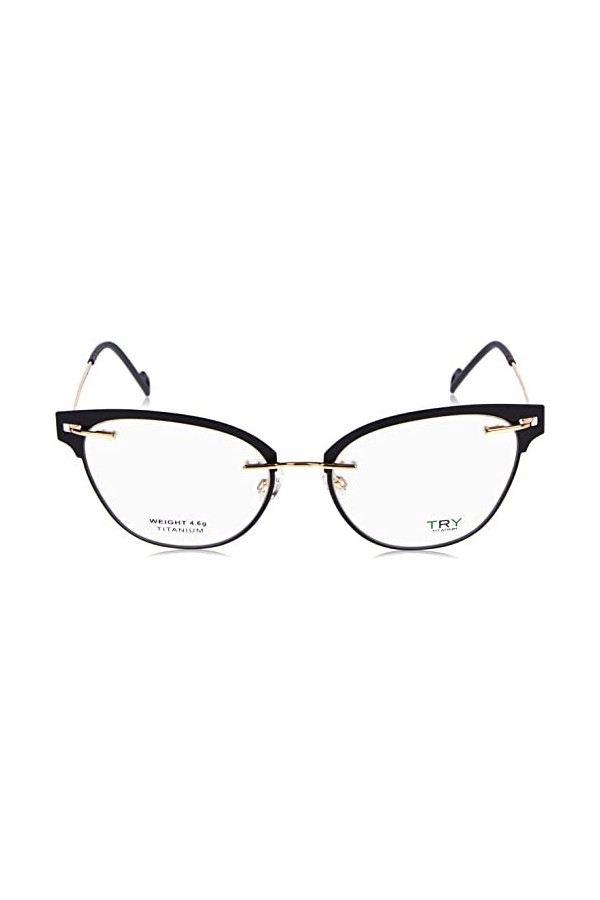 try Aetherium II Ty996v Lunettes de Soleil, Doré, 53 Femme