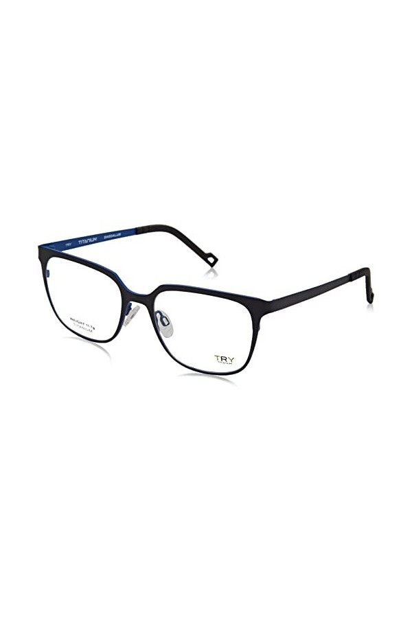 try Ty1017 V Lunettes de Soleil, Bleu, 50 Femme