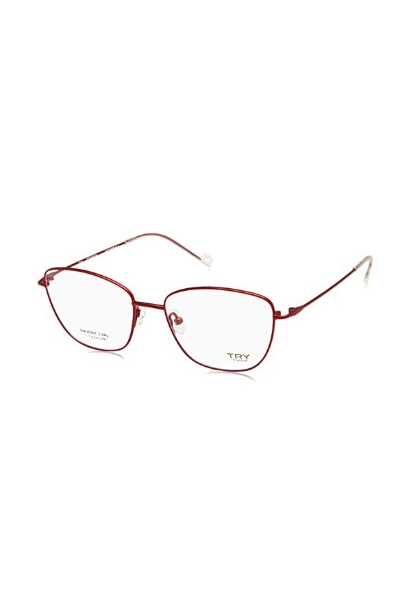 try Tya15 V Lunettes de Soleil, Rouge, 55 Femme
