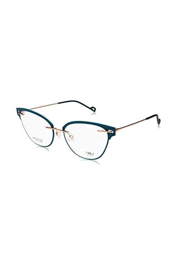 try Aetherium II Ty996v Lunettes de Soleil, Rose, 53 Femme