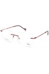 try Ty960 V Lunettes de Soleil, Burgun, 56 Femme
