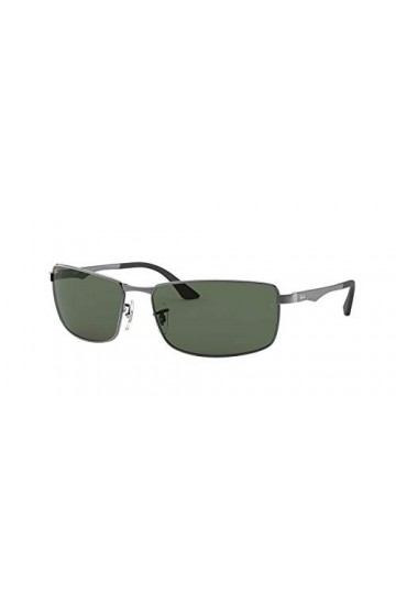 Ray-Ban Rb 3498 Montures de Lunettes, Gris Gunmetal , 61 mm Mixte Adulte