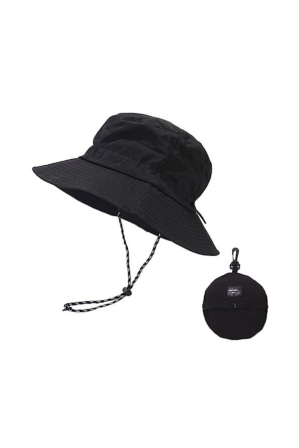 TAFACE 1pcs Chapeau De Seau Pliable, Chapeau De Plage De Voyage Pliable, Chapeau De Soleil Pliable, Chapeau DÉté De Protecti