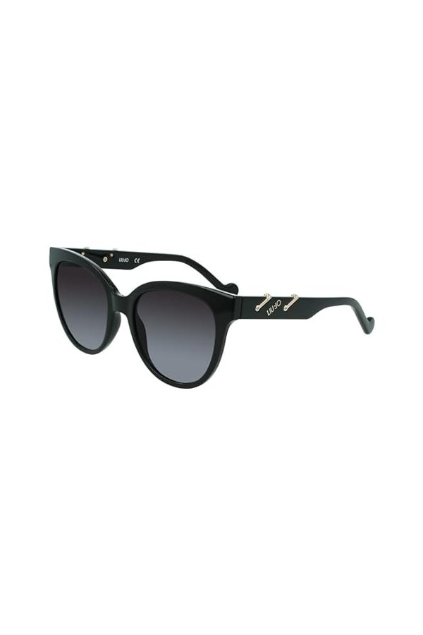 Liu Jo Jeans Lj750s 47501 Black, Lunettes de Soleil Mixte, 001 Noir