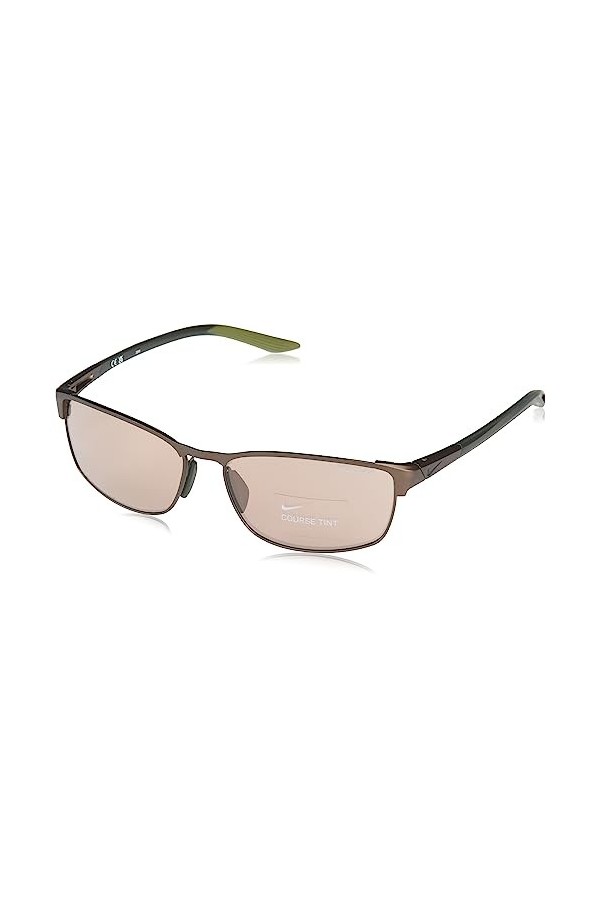 Nike Sun Sunglasses, 220 Satin Walnut Course t, 58 Unisex