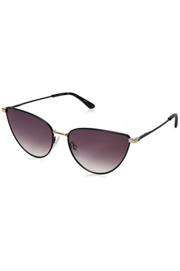 Calvin Klein CK20136S-001 Lunettes de Soleil, Matte Black/Smoke Gradient, Taille Unique Femme