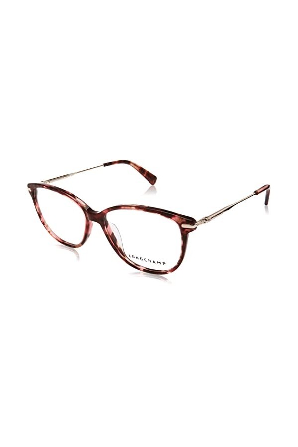 LONGCHAMP LO2669, Lunettes de soleil Femme, RED HAVANA, 53