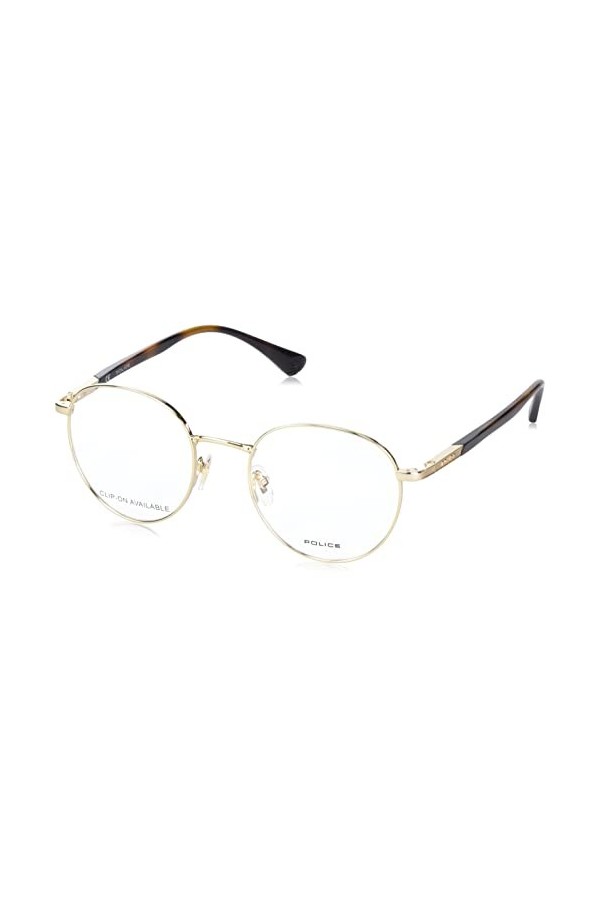 Police VPLD19 Sunglasses, 0300, 51 cm Unisex