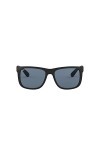 Ray-Ban - Justin Wayfarer Lunettes de Soleil - Noir Rubber Black - 54 mm