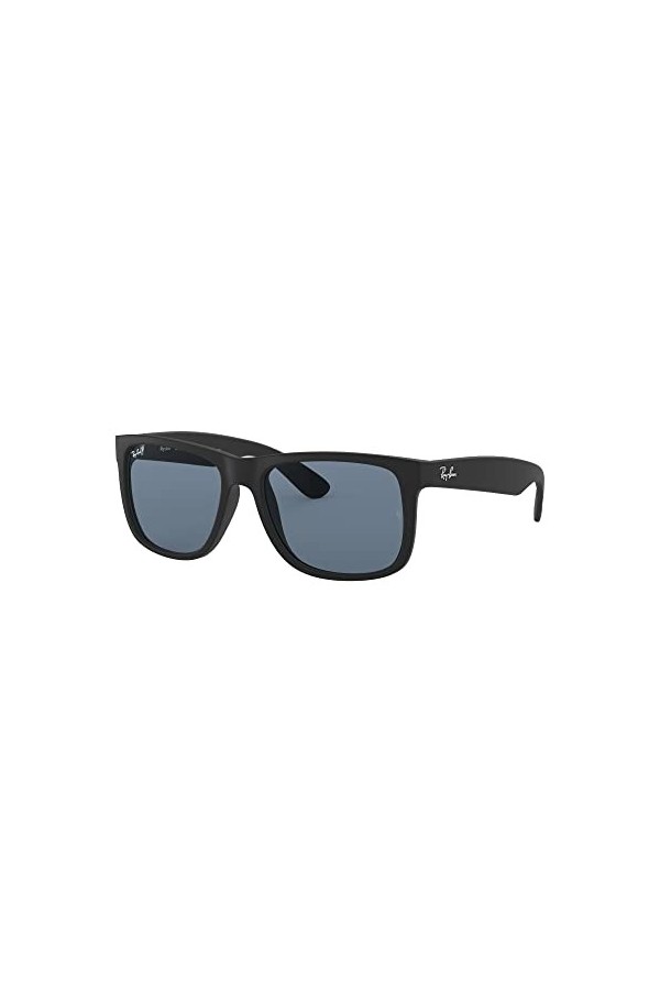 Ray-Ban - Justin Wayfarer Lunettes de Soleil - Noir Rubber Black - 54 mm