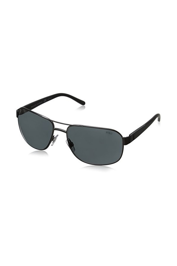 Polo Ralph Lauren 0PH3093 928887 Montures de Lunettes, Gris Mat Dark Gunmetal/Grey , 62 Homme