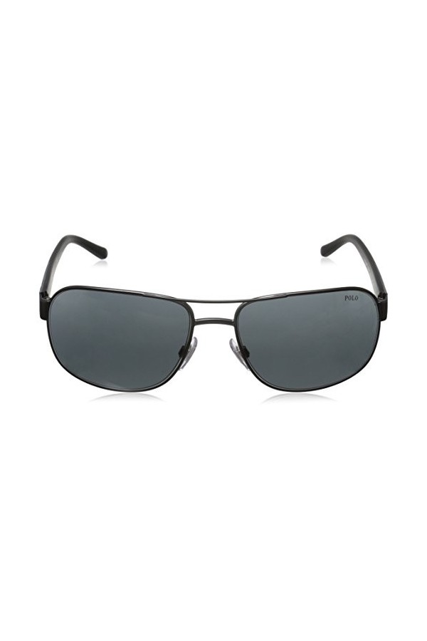Polo Ralph Lauren 0PH3093 928887 Montures de Lunettes, Gris Mat Dark Gunmetal/Grey , 62 Homme