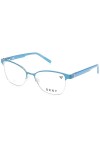Dkny DK3007 Sunglasses, 430 Blue Teal Silver, 52 Unisex