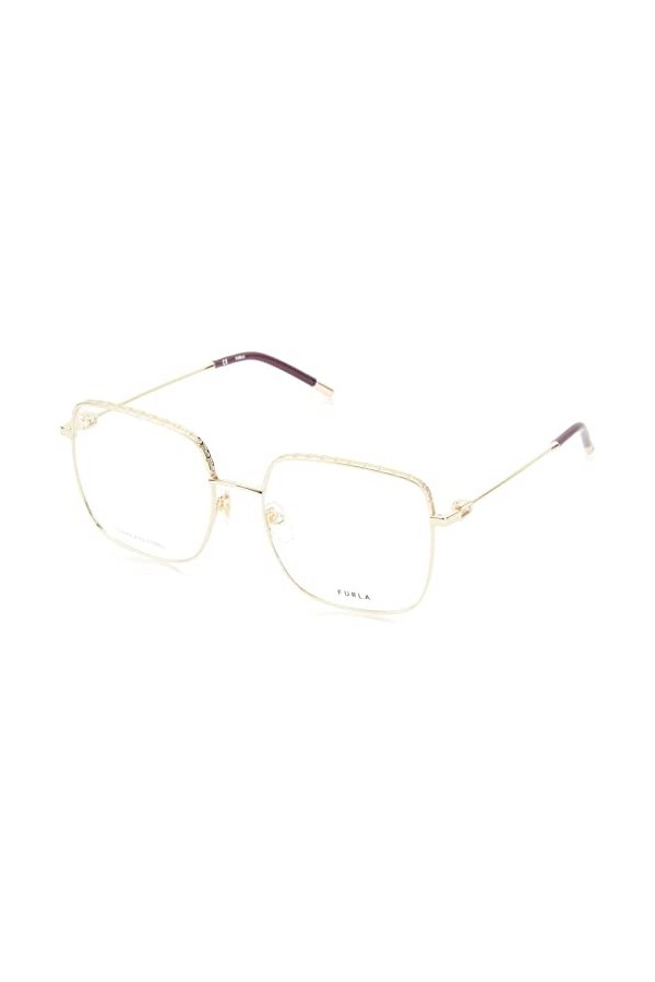 Furla Vfu638 Lunettes de Soleil, Shiny Total Rose Gold, 56 Femme