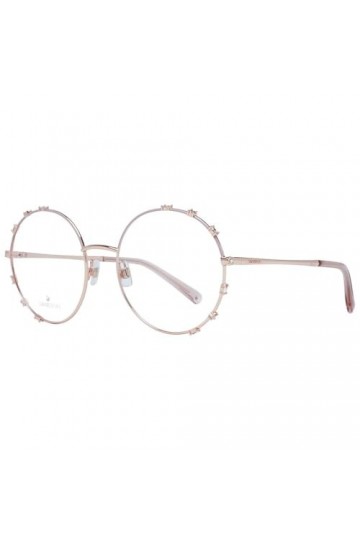 Swarovski SK5380 Lunettes de Soleil, Pink Gold, 57 Femme