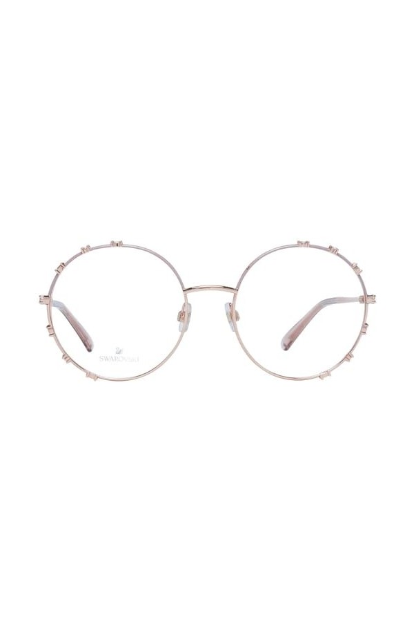 Swarovski SK5380 Lunettes de Soleil, Pink Gold, 57 Femme