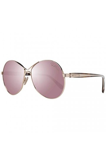 Roberto Cavalli RC1138 28G 60 Lunettes de soleil pour femme Doré