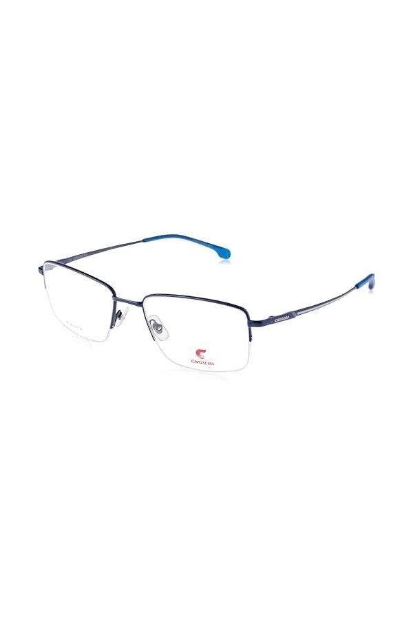 Carrera Mens Glasses 8895 FLL 55/18/140 Sunglasses, FLL/18 Matte Blue, 55 Unisex