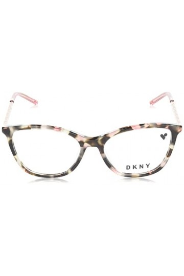 DKNY DK7009 Sunglasses, 265 Pink Tortoise, 52 Unisex