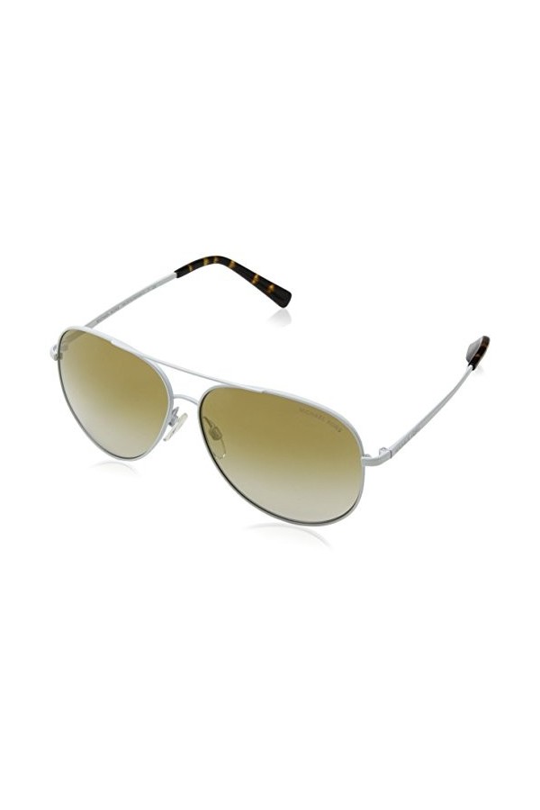 Michael Kors Kendall 11726E 60 Montures de Lunettes, Blanc White/Gold Mirror Gradient , Mixte Adulte