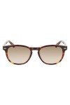 Calvin Klein CK22515S Sunglasses, 609 Burgundy Havana, M Unisex