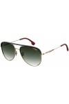 Carrera 209/s Sunglasses, AU2/9K Red Gold, 58 Unisex