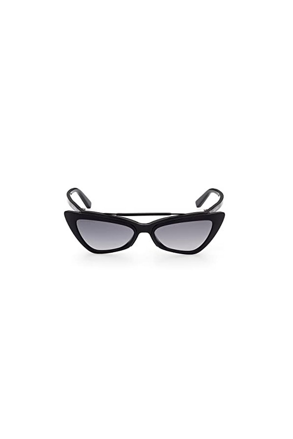 Dsquared2 Lunettes de soleil DQ0370 DELIA 01B Lunettes de soleil Femme Couleur Black smoke taille des verres 55 mm