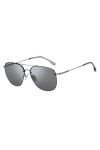 BOSS 1286/f/sk Sunglasses, 6LB/T4 Ruthenium, Taille Unique Unisex