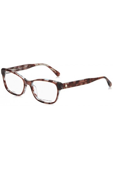 Kate Spade New York Crishell Sunglasses, Blue Havana, 48 Unisex