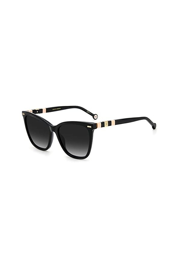 Carolina Herrera Ch 0044/S Lunettes de Soleil, 3h2/9o Noir Rose, 44 Mixte