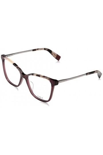 Furla Vfu543 Lunettes de Soleil, Multicolore-Rose/Bordeaux, 53 Femme