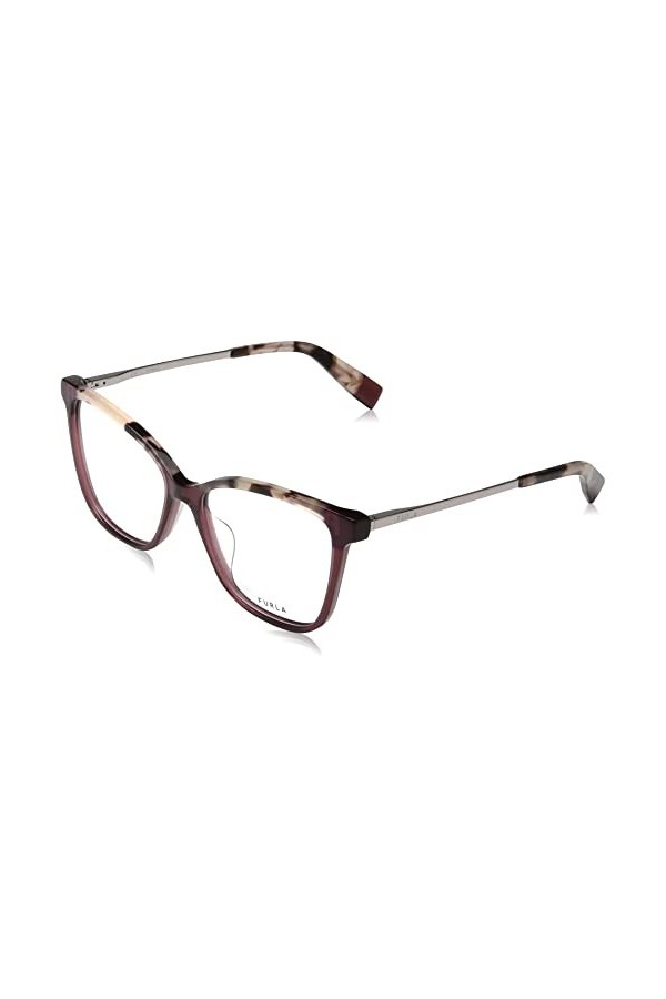 Furla Vfu543 Lunettes de Soleil, Multicolore-Rose/Bordeaux, 53 Femme