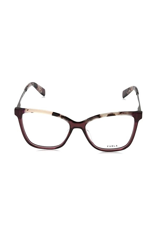 Furla Vfu543 Lunettes de Soleil, Multicolore-Rose/Bordeaux, 53 Femme