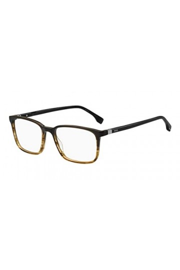 Hugo Boss Boss 1436 Sunglasses, EX4/16 Brown Horn, 55 Unisex