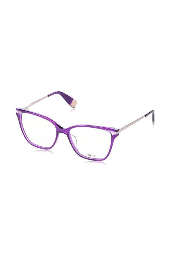 Furla Vfu581 Lunettes de Soleil, Violet foncé, 54 Femme