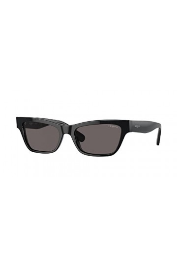 Vogue Mixte 0vo5514s 53 W44/87 Lunettes de Soleil, Noir/Gris, Taille Unique