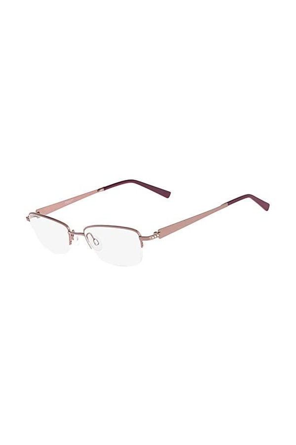 Flexon FLEXON HEPBURN 27780 505 plum vista Mens Acetate, Standard, 51 FLEXON Hepburn 27780 Sunglasses, 51 Unisex