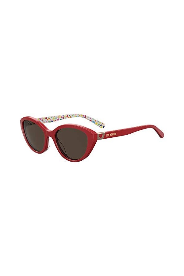 Love Moschino Lunettes de Soleil MOL033/S Red/Brown 54/18/145 femme