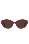 Love Moschino Lunettes de Soleil MOL033/S Red/Brown 54/18/145 femme
