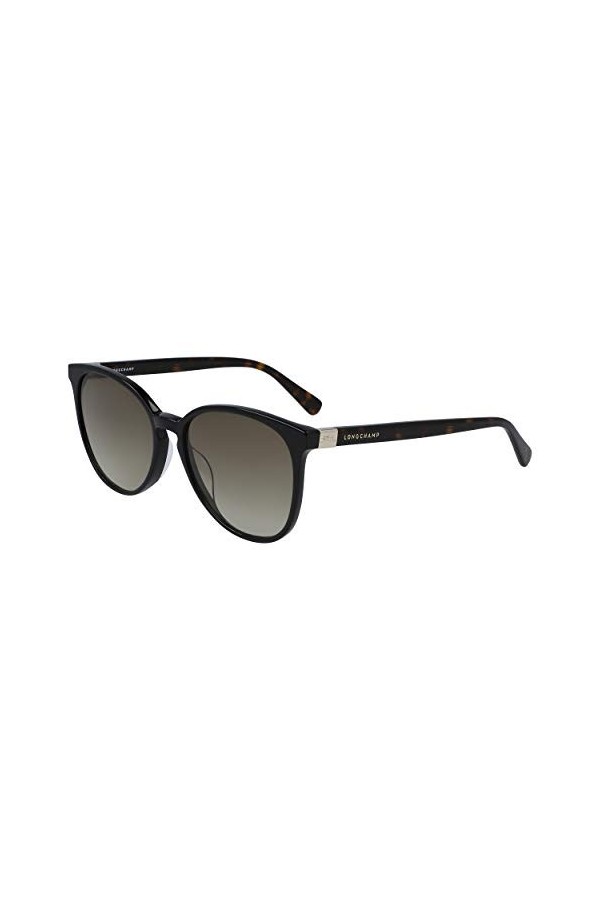 LONGCHAMP LO647S, Lunettes de soleil Femme, BLACK/HAVANA, 53
