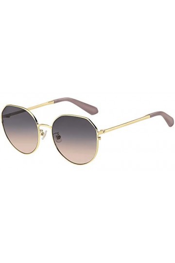 Kate Spade Carlita/F/S 94K/FF GD PATTR Bleu Sunglasses, 0 Femme